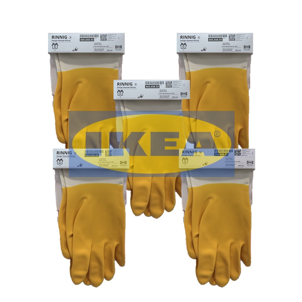 이케아 고무장갑 RINNIG New 노랑색 소 새로운색상 405.658.55 18,900원