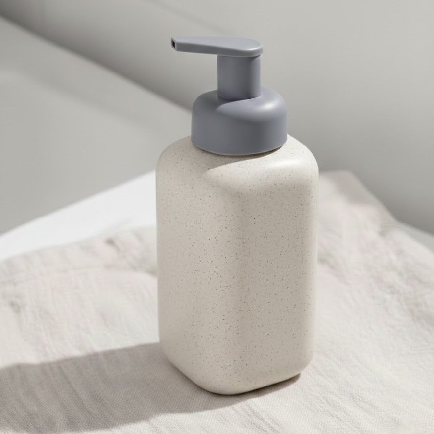 엘리무아 스톤 롱 욕실디스펜서 주방디스펜서, 1개, 거품형 아이보리 22,900원