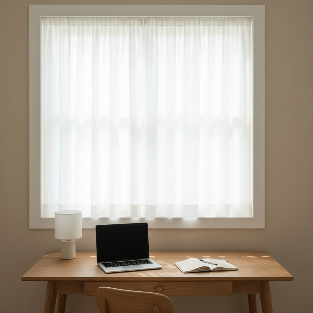 유스몰 붙이는 나비주름 쉬폰 커튼 가리개 25,100원