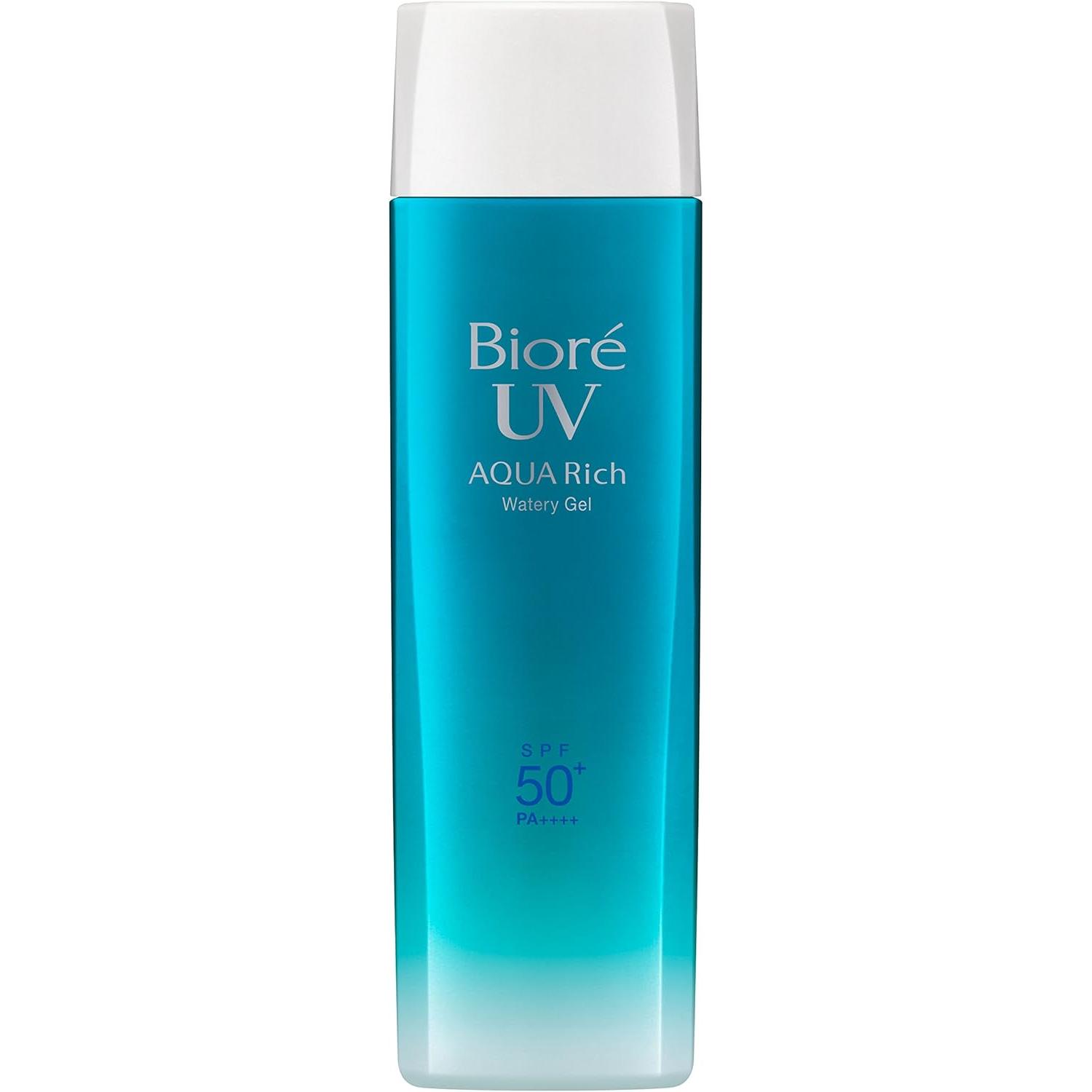 [비오레 선크림] 비오레 UV 아쿠아 리치 워터리젤 대용량 155ml (1.7배) 40,500원