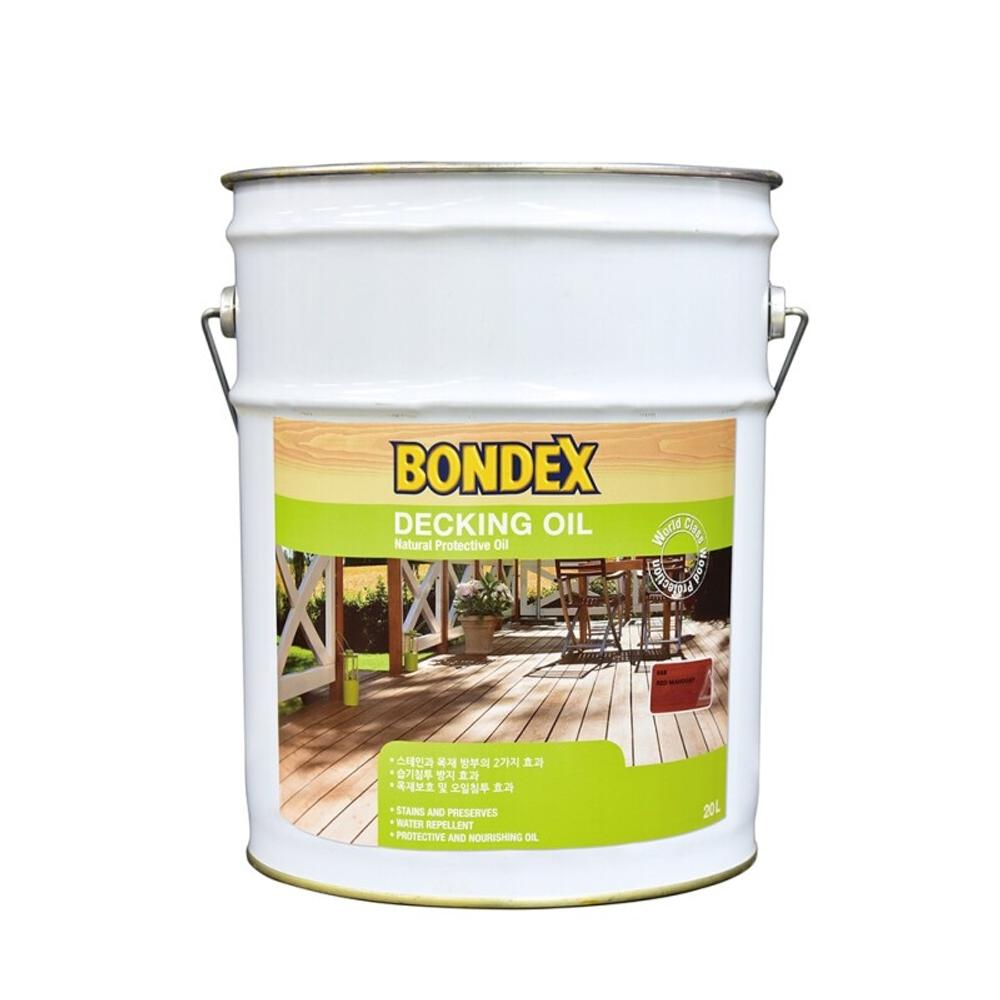 본덱스 데킹오일스테인 20L (유성/외장용) 오일스텐 우드스테인 목재전용도료 409,000원