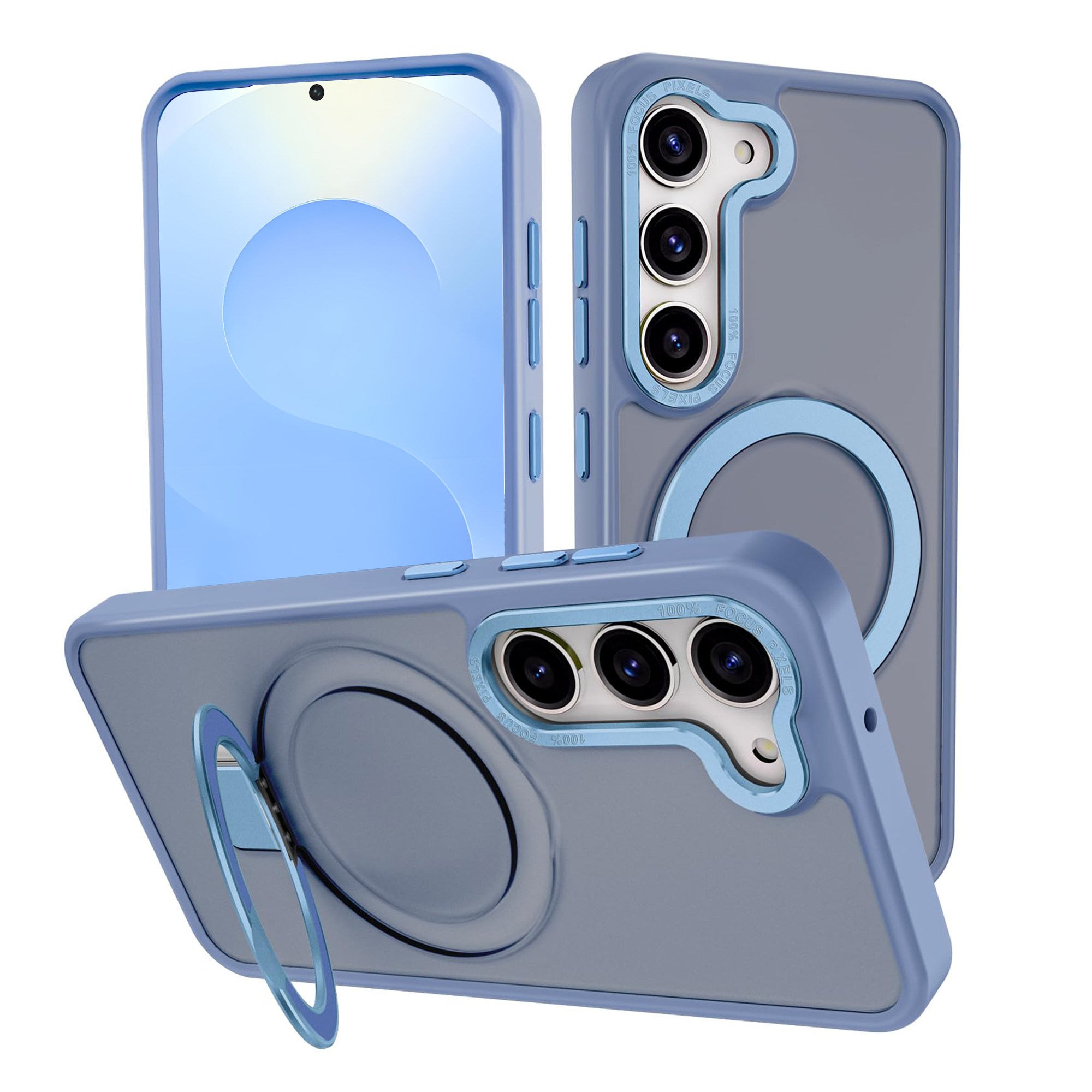 헤미션 갤럭시 S25 플러스 울트라 맥세이프 거치대 케이스 마그네틱  무선 충전 MagSafe 25YDZ01 7,800원