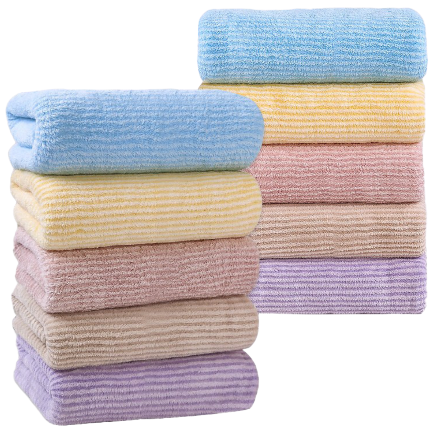 PPEAT 고급 호텔수건 200수 코마사 OEKO-TEX 인증을 무형광 먼지없는수건 연말선물 답례품 진드기방지 항균인증 수건, 10개, 색상2 22,790원