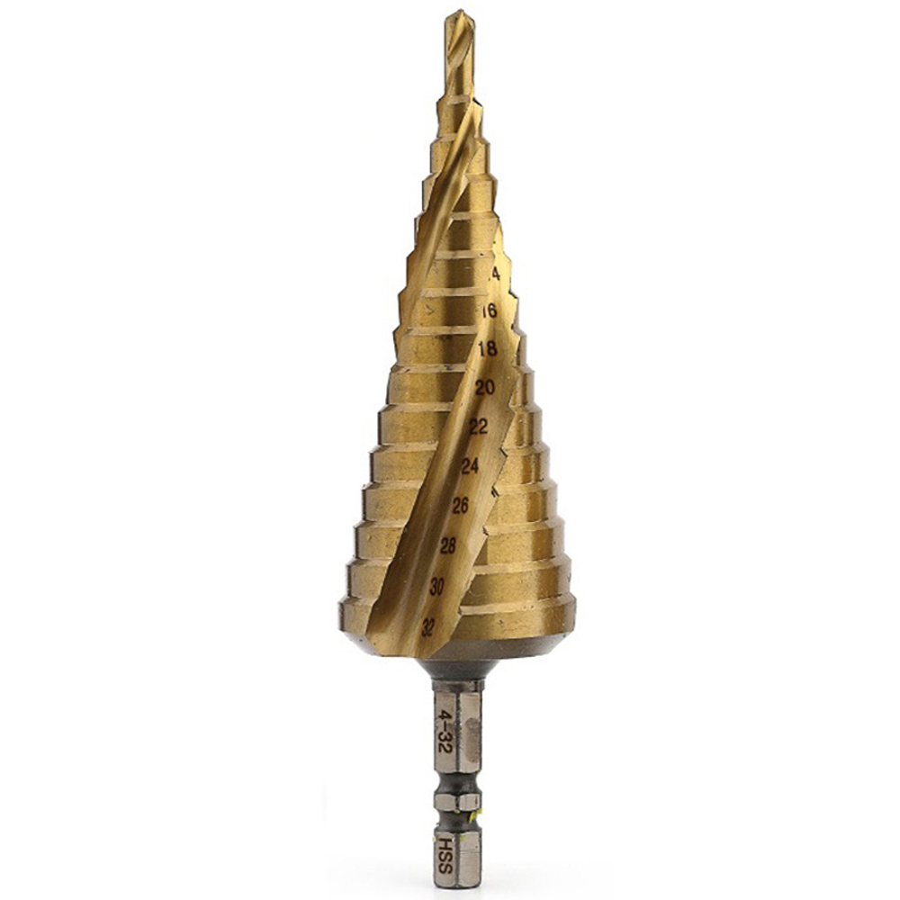 스텝드릴 3F 하이스 전문가용 HSS 4-32mm, 1개 9,500원