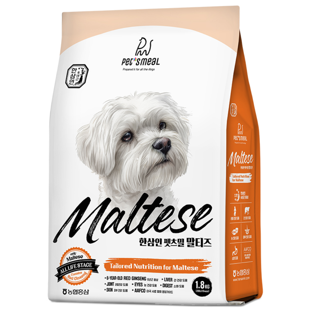 한삼인 펫츠밀 가수분해 말티즈 전용 전연령 사료 1.8kg, 2개, 말티즈 29,900원