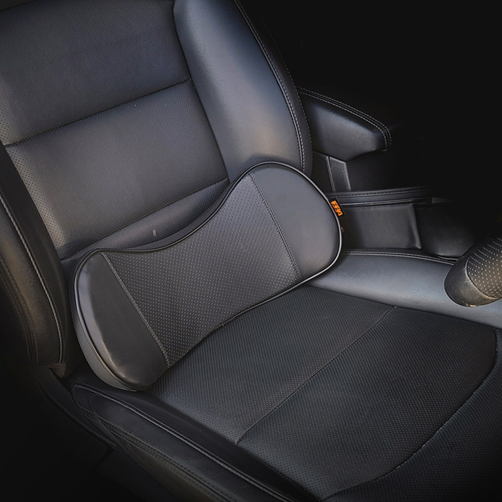 벤비아 레더백 자동차 메모리폼 요추쿠션 허리쿠션 차량용 목쿠션 골반쿠션 가죽 럼버서포트 2세대 후크고정 00550 23,600원