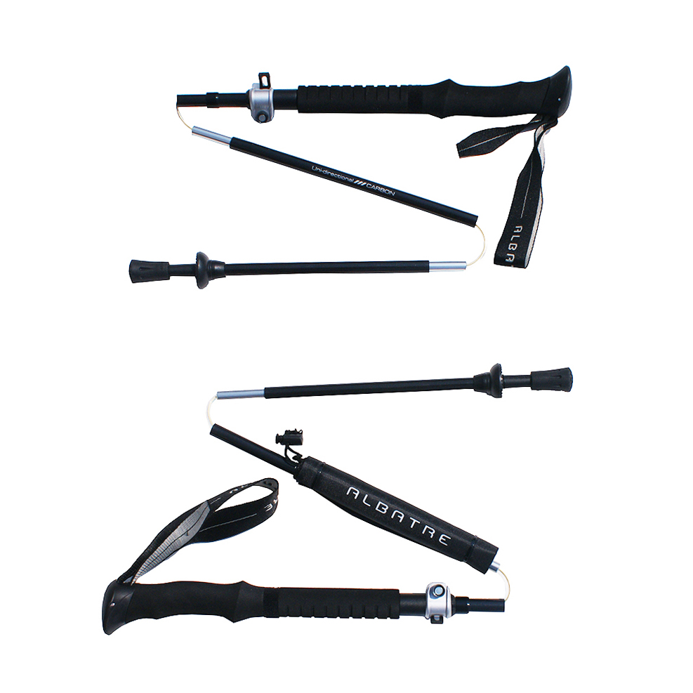 알바트레 카본 퀵락 등산스틱 트레킹 폴 AL-TIP2300C/일본 알바트레 정품/ 등산용스틱/산악용 트레킹폴, AL-TIP2300C 블랙, 1세트 85,000원