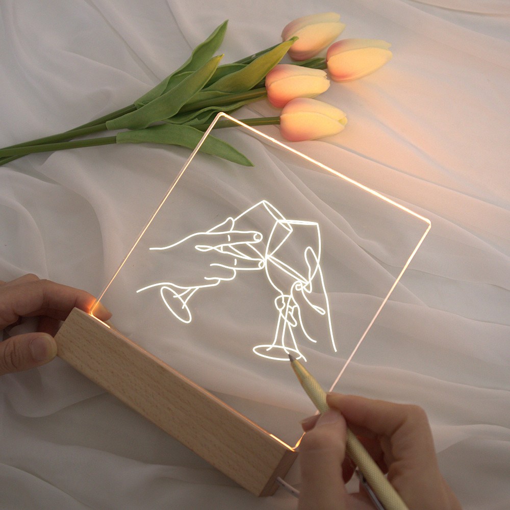 호미호비 DIY 아크릴 무드등 만들기, 라지형+도구없음 4,900원