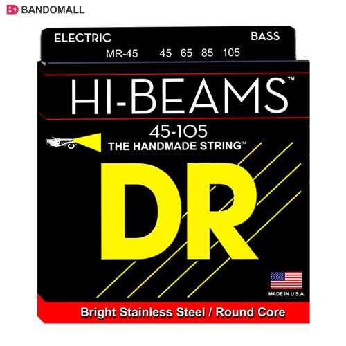 DR HI-BEAM MLR-45 DR하이빔 4현베이스 스트링,베이스기타줄 45-100, 1개 38,000원