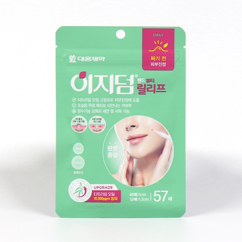 이지덤 밴드 뷰티릴리프 피부진정스팟패치 6,680원