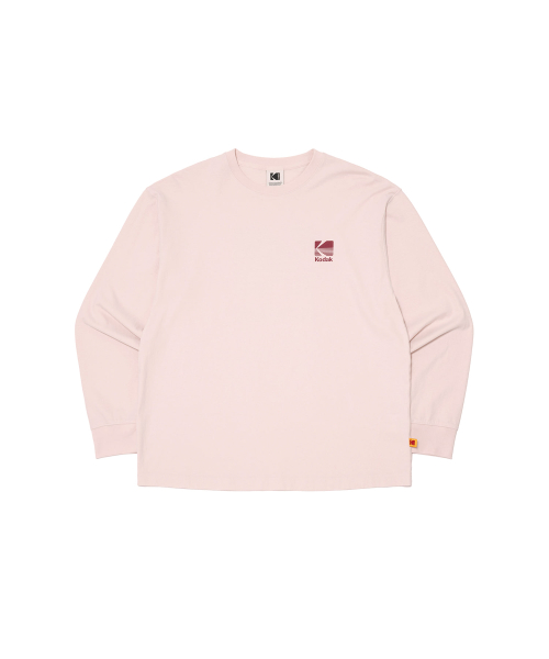 코닥 빅로고 롱 슬리브 티셔츠 IVORY K5323ERL11IVR 140662 74,100원