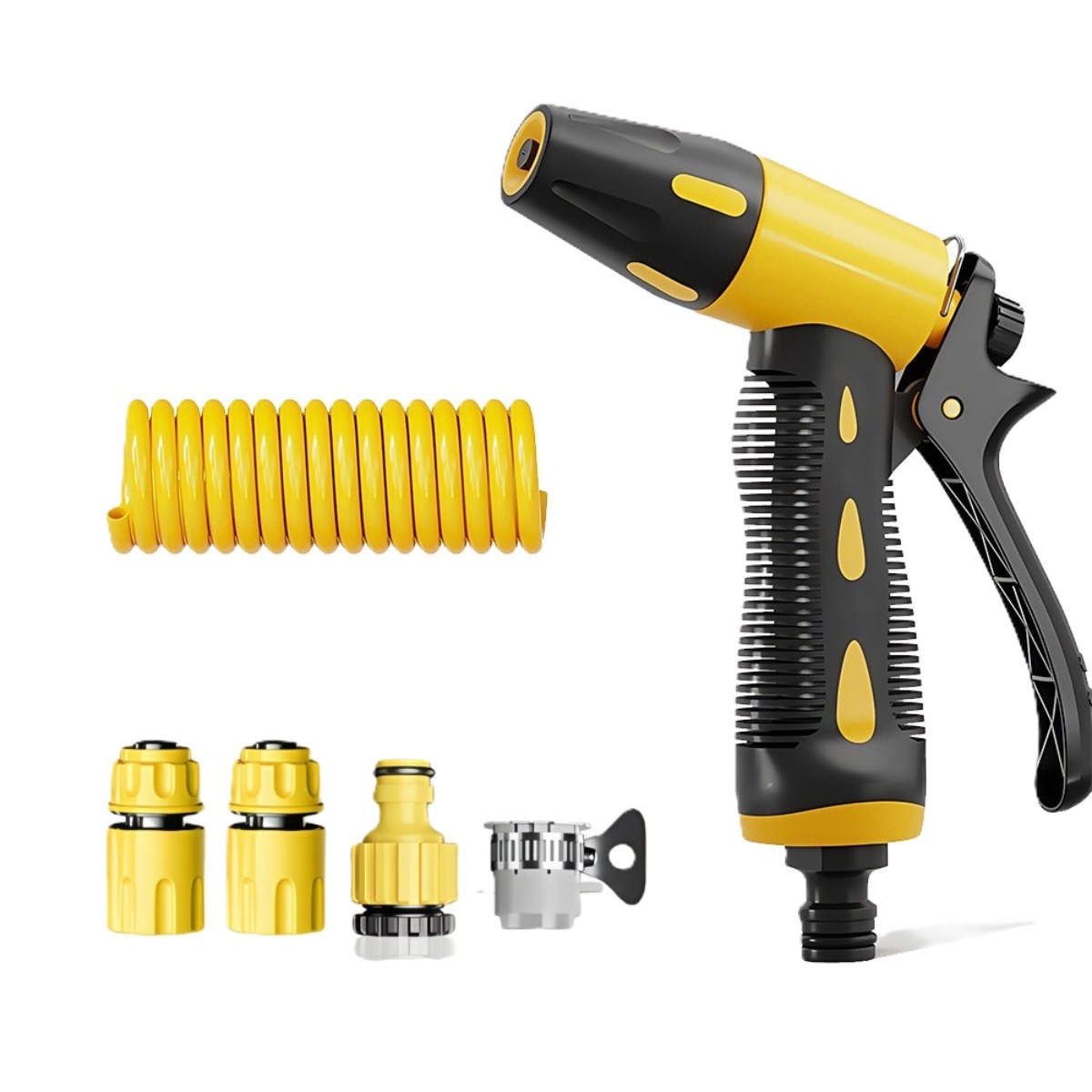 혜신 미니 물 분사기 스프레이건  정원 세차용 호스 청소건 다기능분사기 스프링호스 세트 10m 11,900원