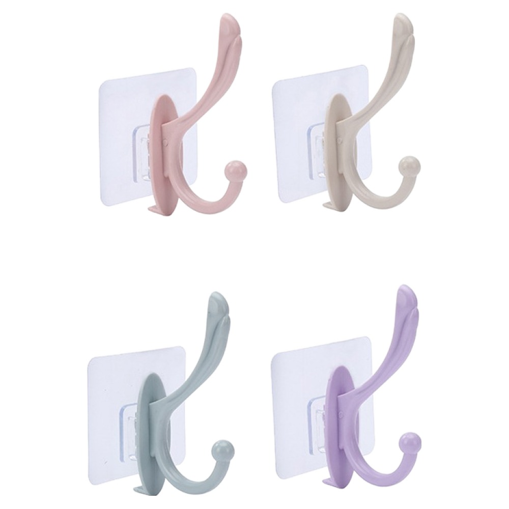 피어니스트 다기능 더블 후크 무타공걸이 4종 세트, 혼합, 1세트 8,900원