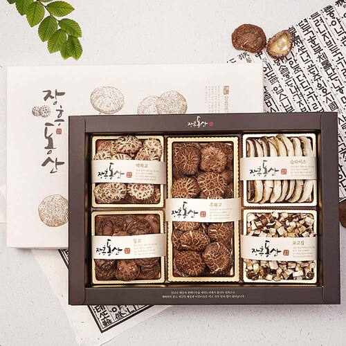 고급 보자기 동봉 장흥 프리미엄 백화고 혼합 표고버섯 선물세트, 1개 65,900원