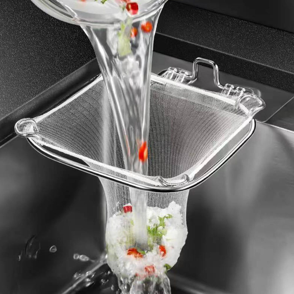 존글로벌 음식물 거름망 거치대 + 거름망, 1개, 100개입 7,900원