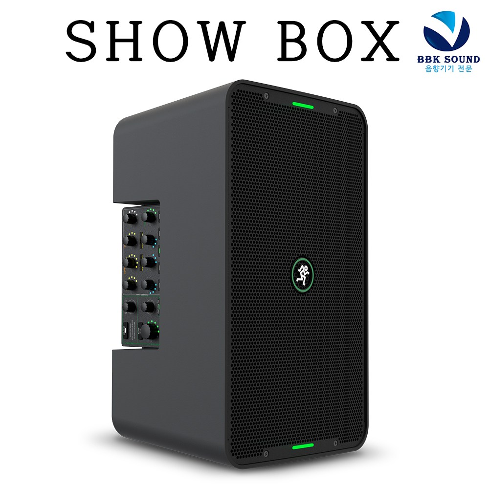 MACKIE SHOWBOX 버스킹스피커 맥키 쇼박스 휴대용 야외 공연행사 올인원스피커 1,250,000원