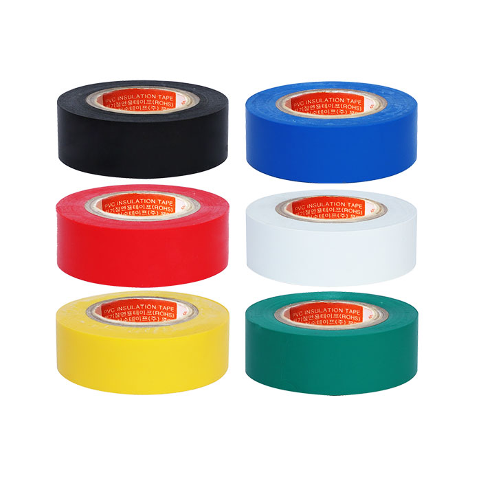 천수테이프 전기 절연테이프 6가지 색상 세트 6,000원