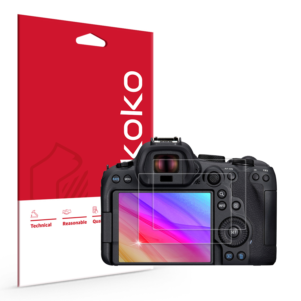 스코코 캐논 EOS R6 Mark2 초고화질 트루컬러 AR 액정보호필름 2p 세트 8,630원
