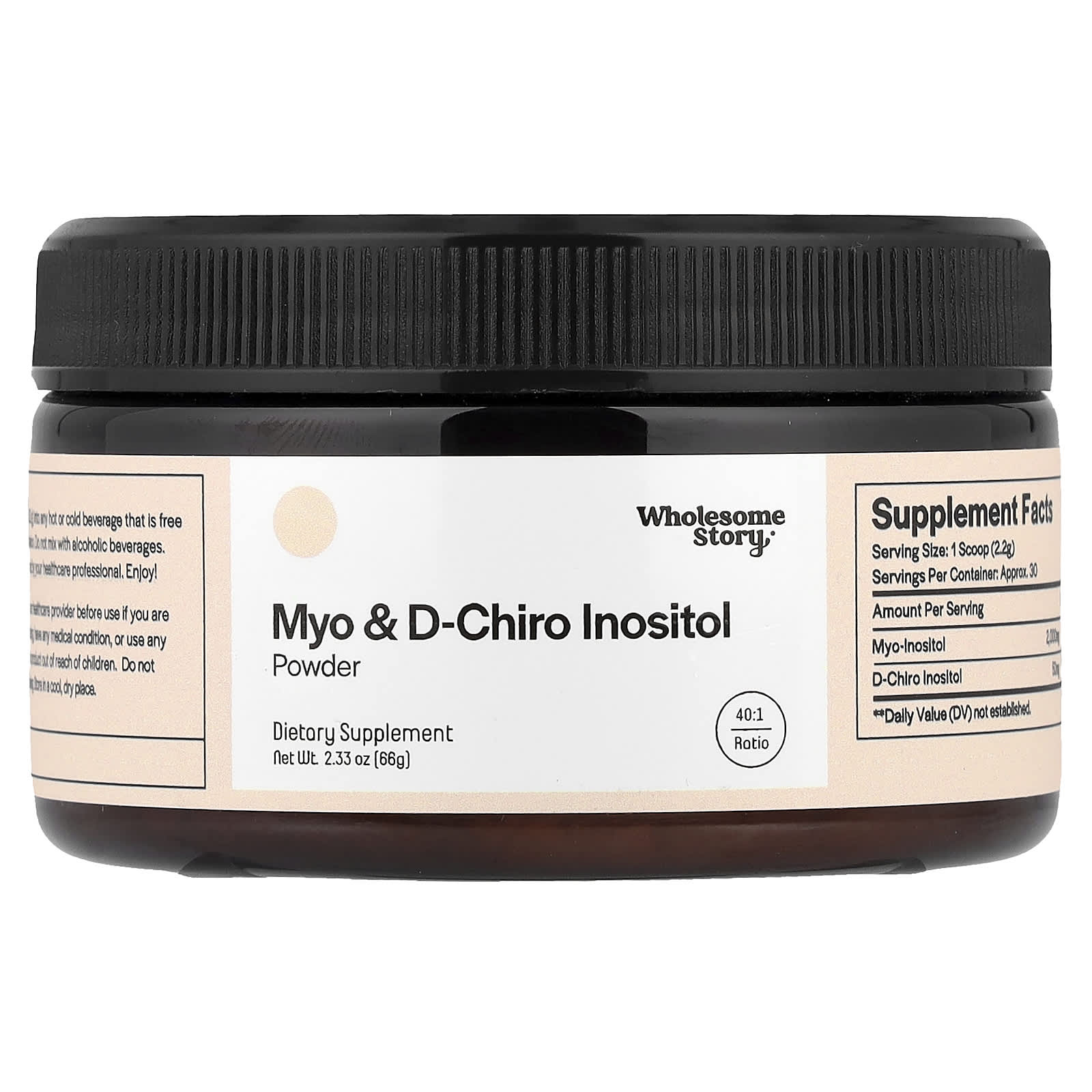 홀썸스토리 미오이노시톨 d-카이로이노시톨 분말맛 40:1 61.5g (2.17oz) 136,300원