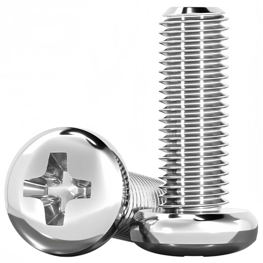 굿나잇몰 둥근 머리 볼트 스텐 십자 마루 P형 냄비 머신 m2 m2.6 m3 m4 m5 m6 낱개 소량 개당 판매 40원