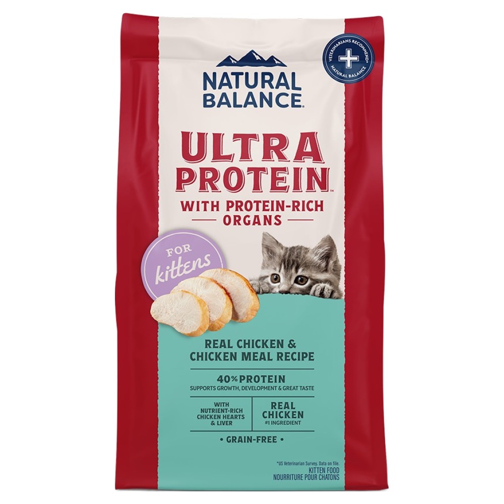 내추럴발란스 키튼 울트라 프로틴 리얼 캣 레시피 건식사료, 닭, 1.36kg, 1개 28,540원
