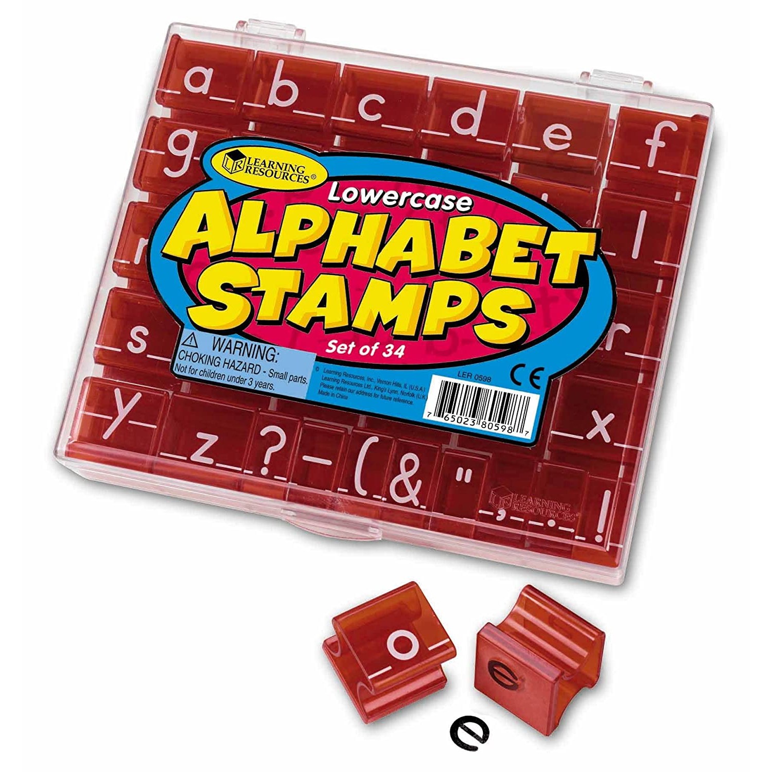 [러닝리소스] 알파벳 소문자 도장 Learning Resources Lowercase Alphabet Stamps 26,000원