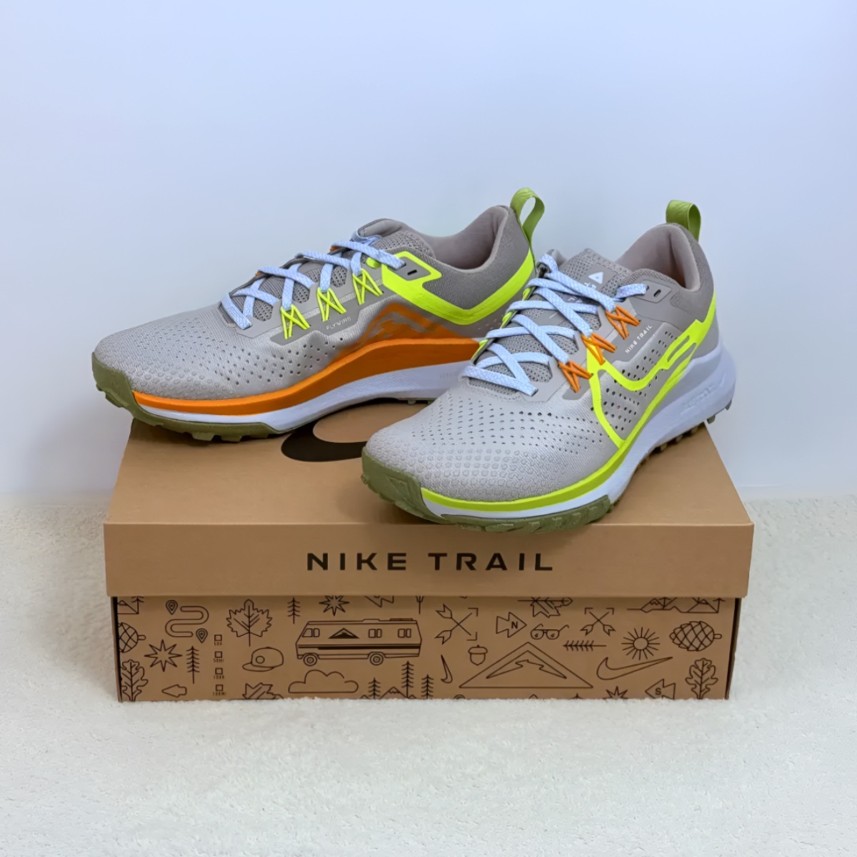 나이키 리액트 페가수스 트레일4 남성 트레킹 러닝화 가볍고 발편한 접지력 좋은 운동화 아치깔창 추가구성 91,900원