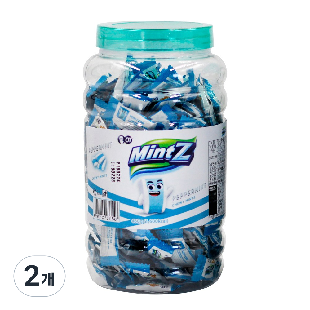 민트지 페퍼민트 츄잉캔디, 440g, 2개 13,880원