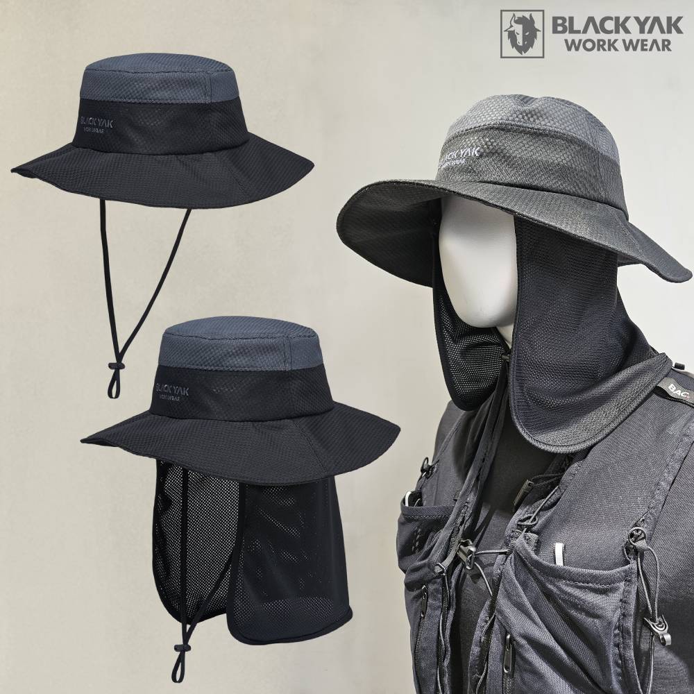 블랙야크 공용 자외선 차단 통기성 우수한 차양막 사하라 메쉬햇 26,220원