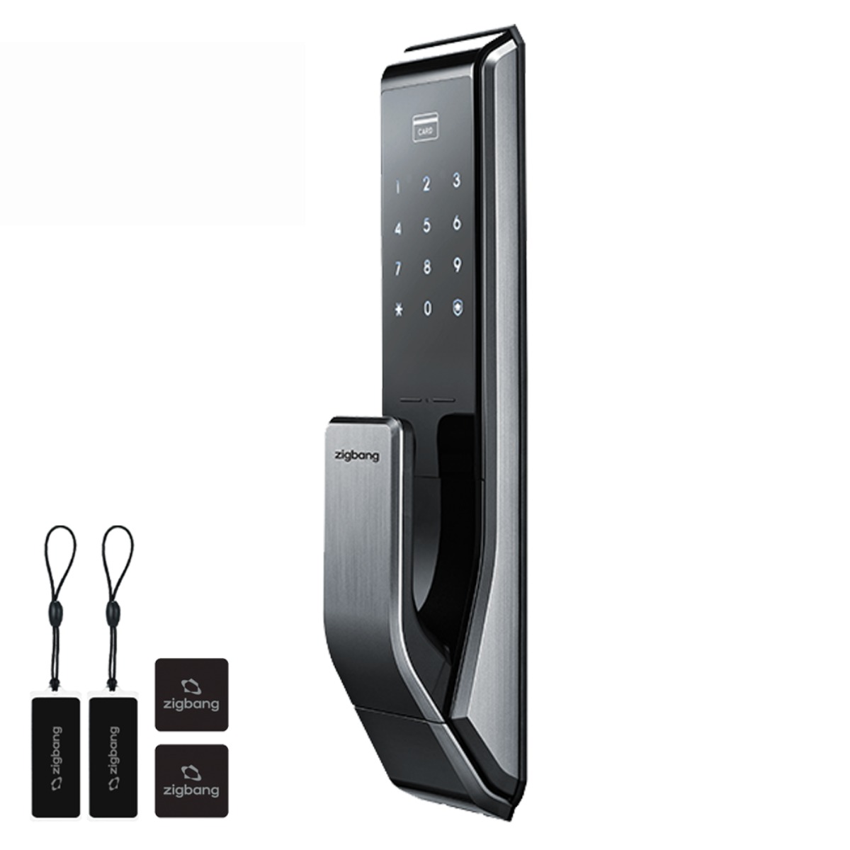 직방(구 삼성) 푸시풀 카드키 현관문 번호키 디지털도어락 교체 SHS-P710 + 고리형키태그 1개 + 부착형 키태그 1개 184,990원