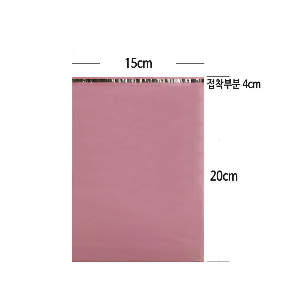대용량 HDPE 택배봉투 베이비핑크 15*20+4cm 5000장, 1개 151,400원