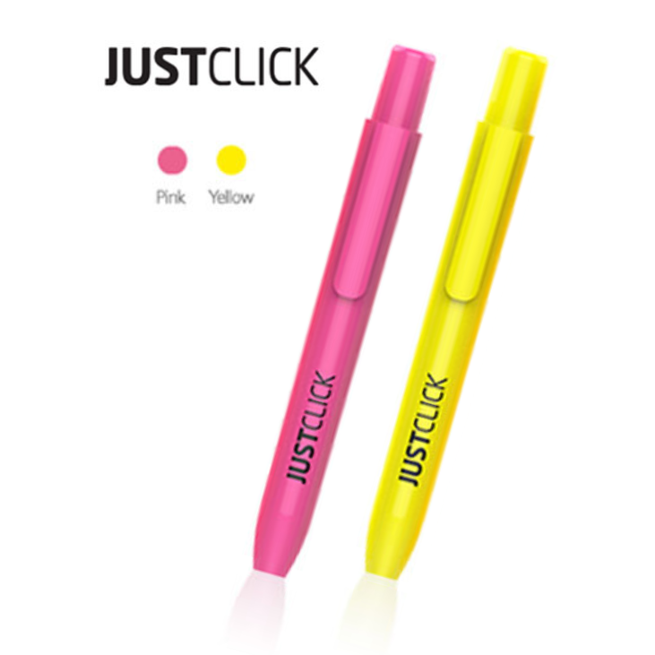 모리스 저스트클릭 형광펜M2 노크식 형광펜 8,100원