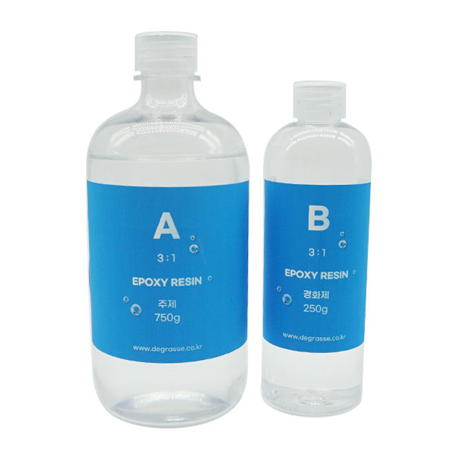 드그라쎄 레진 공예 재료 - 2액형 3:1 크리스탈 레진 공예 용액 투명 레진 아트 재료 1kg 19,800원