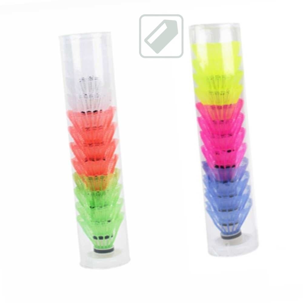 컬러 셔틀콕 배드민턴공 (플라스틱/12P) 배드민턴셔틀콕추천 액티브한 간편한운동 셔틀콕케이스 베드민턴공 가성비좋은 편리한 셔틀콕추천 간편한운동용품 3,600원