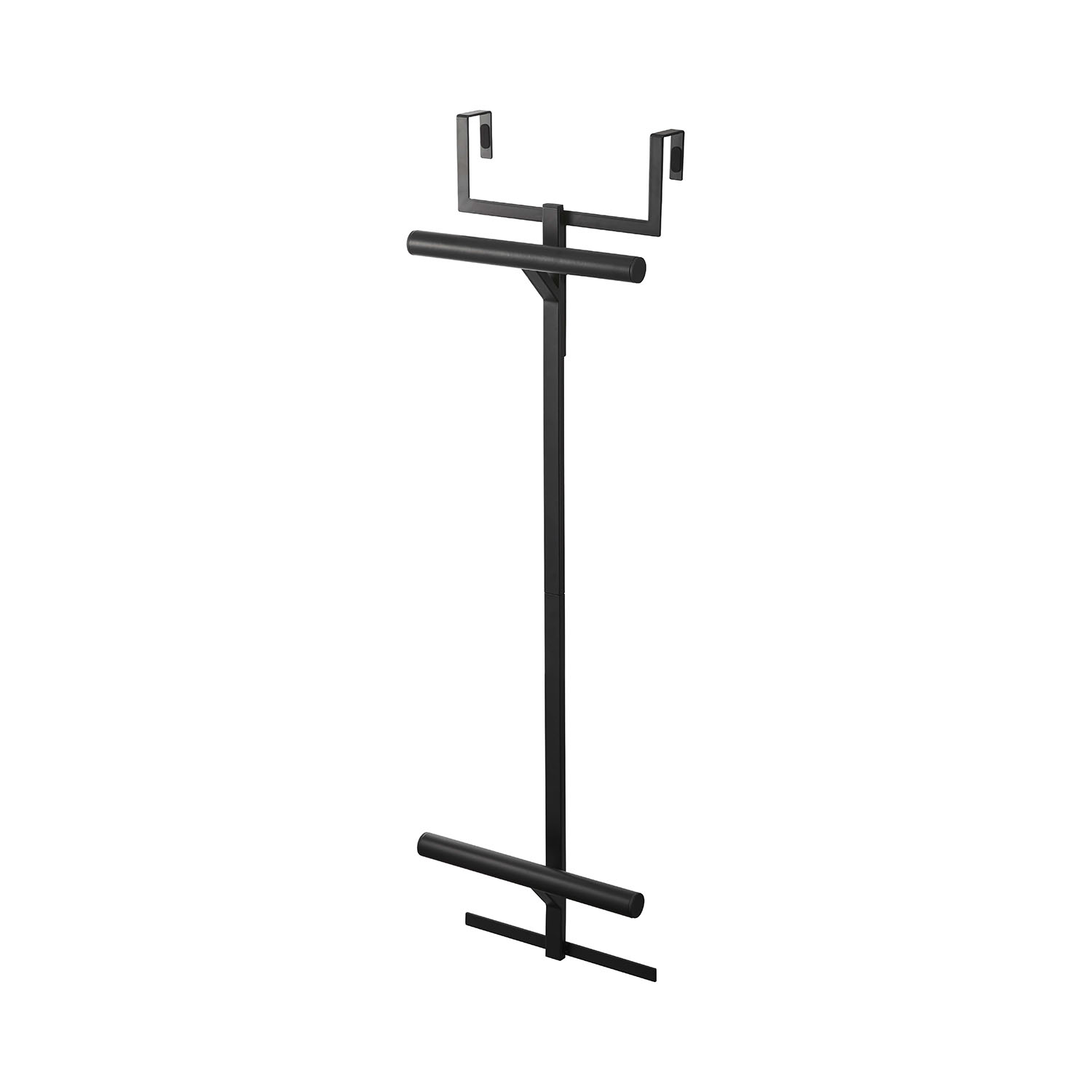 야마자키실업 책가방및 다용도 옷걸이 행거 2단 타워 5242/5243, 블랙, 1개 52,500원