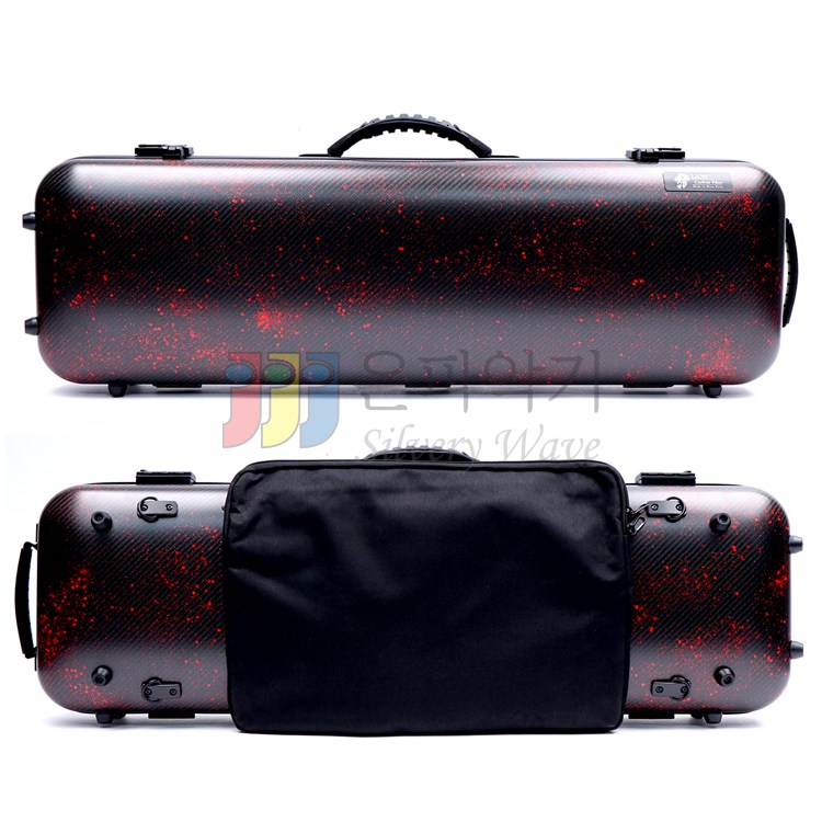 라이온 바이올린 카본 케이스 Slight 1800EX 사각 스페이스 레드 악보가방 포함 990,000원