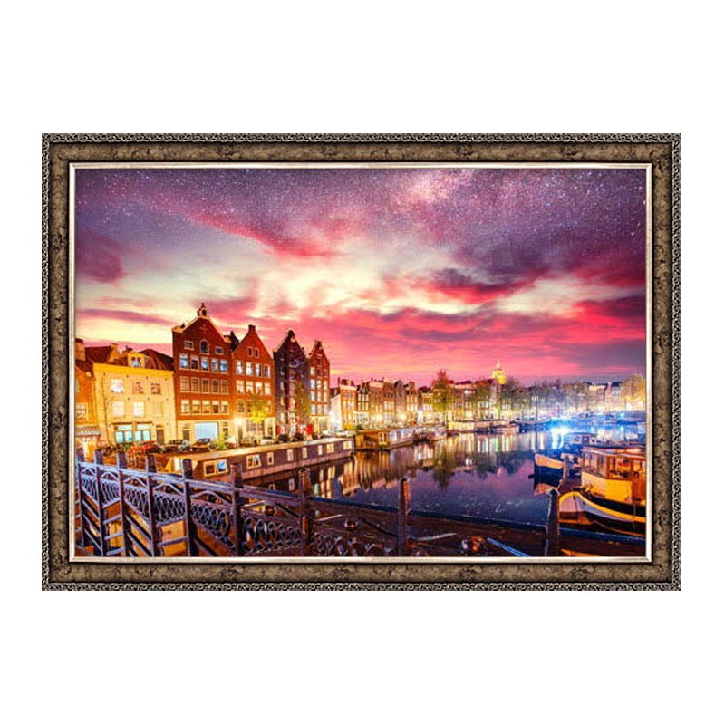 500피스 직소퍼즐 암스테르담의 노을 (액자옵션선택) HP516 32,300원