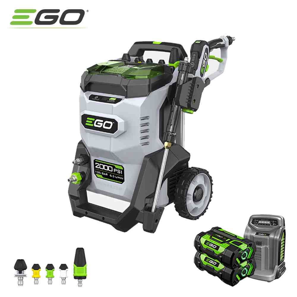 EGO 이고파워 HPW2000E 충전 무선 고압세척기 135BAR 세트 베어툴 56V, 화이트, 베어툴(본체)+배터리(2.5Ah)2개+충전기 1,695,000원