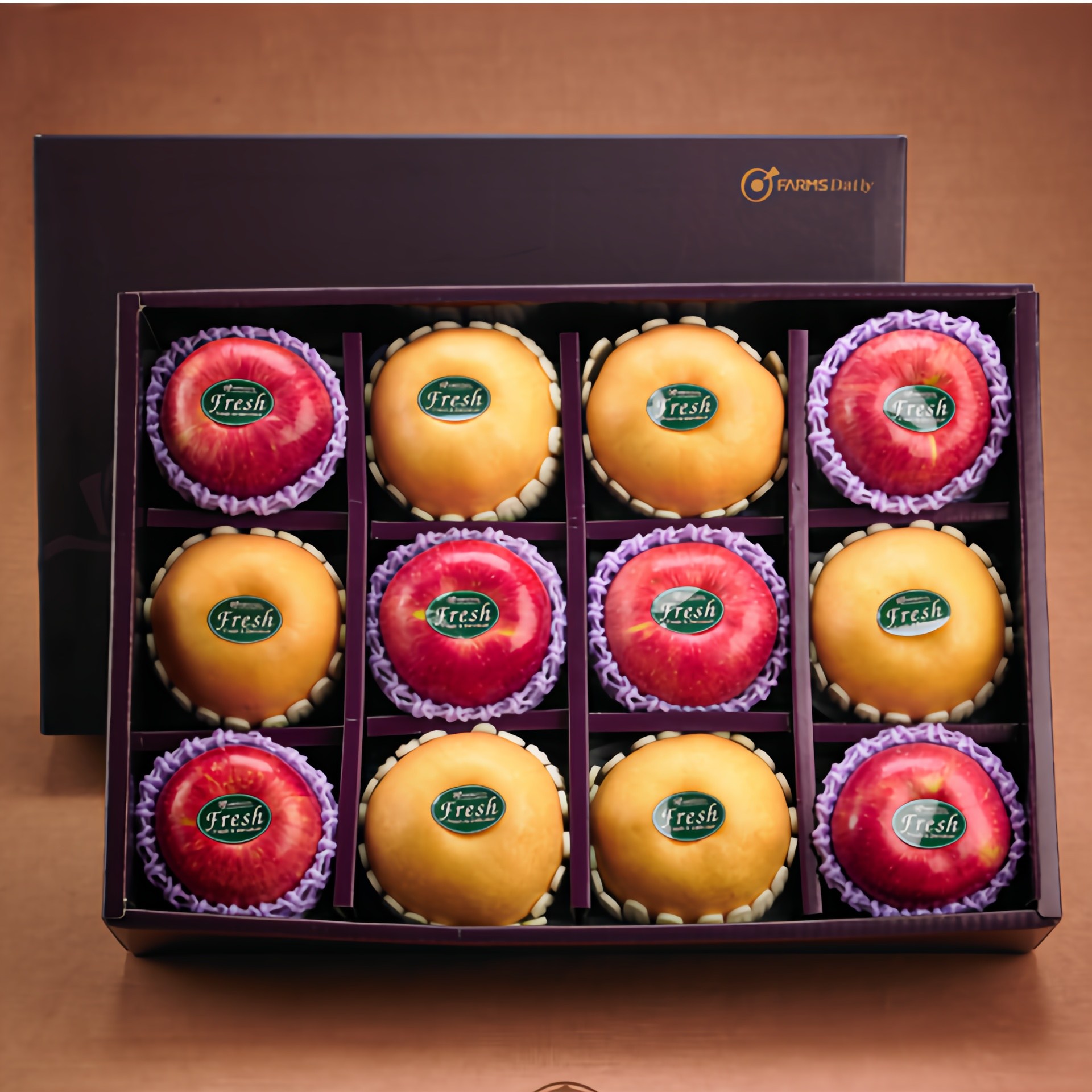 과일선물 당일발송 고품격 선물 명절 선물세트 명품 사과 배 혼합 박스 12과, 1박스 110,000원