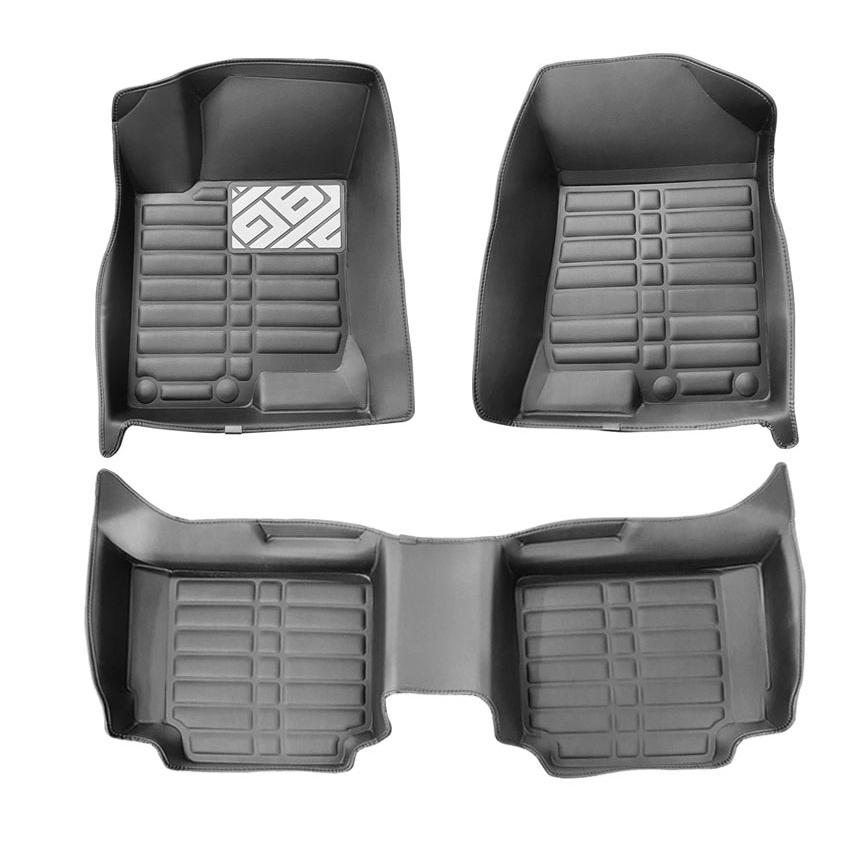 몬스터매트 5D 가죽 코일 카매트 자동차 바닥 매트 전차종 세트 블랙 64,800원