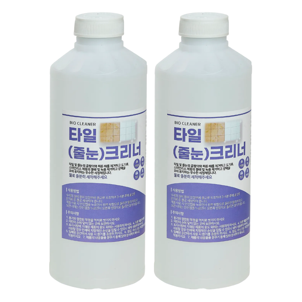 줄눈크리너 타일클리너 욕실청소세제 타일크리너 바이오드림, 2개, 1L 29,000원