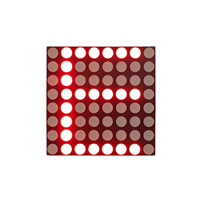 아두이노 8x8 도트 매트릭스 LED 880원