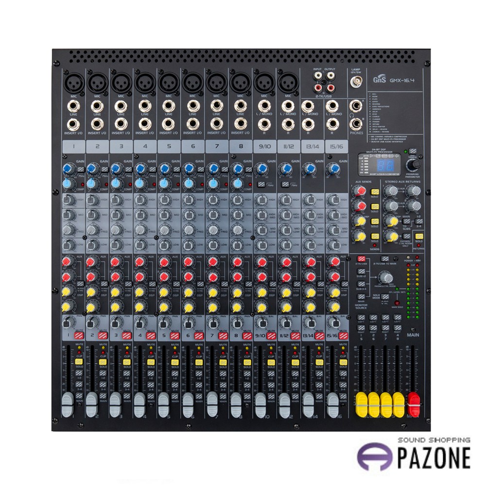 GNS GMX-16.4 지엔에스 오디오믹서, EA, GMX-16.4 1,130,000원