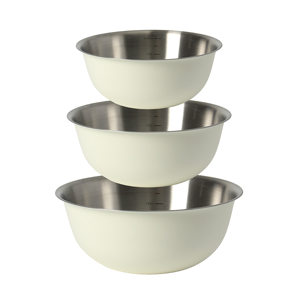 쿠킹홈 컬러 스텐 믹싱볼 3종세트 25,800원