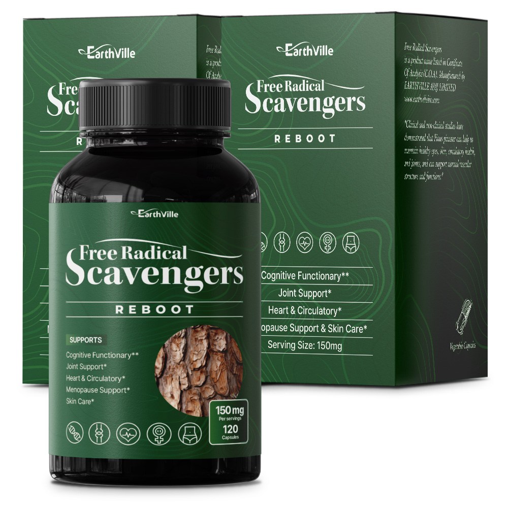 어스빌 프랑스해안송 소나무껍질추출물 폴리페놀 프로안토시아니딘 150mg, 2개, 120정 59,900원