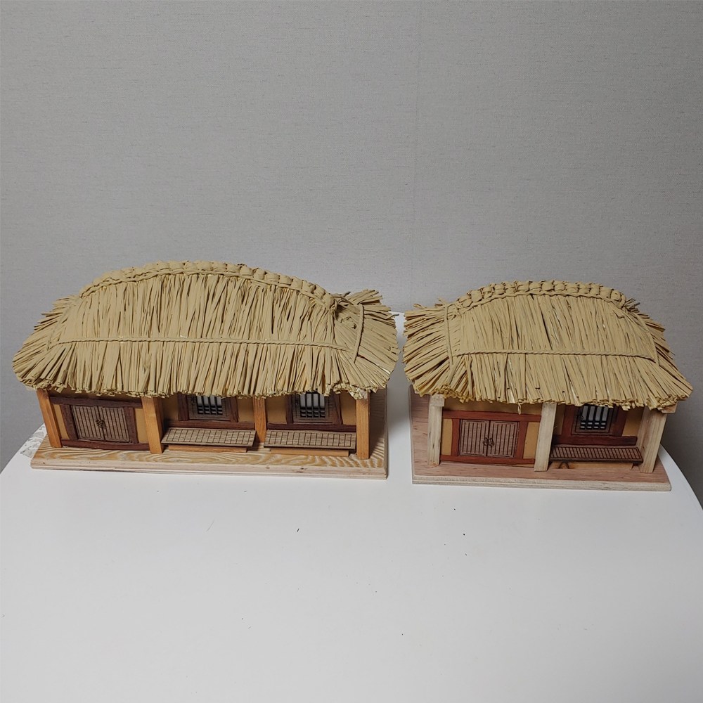 수작업 전통 초가집 공예 민속소품 인테리어장식 엔틱소품 미니어쳐소품 63,000원
