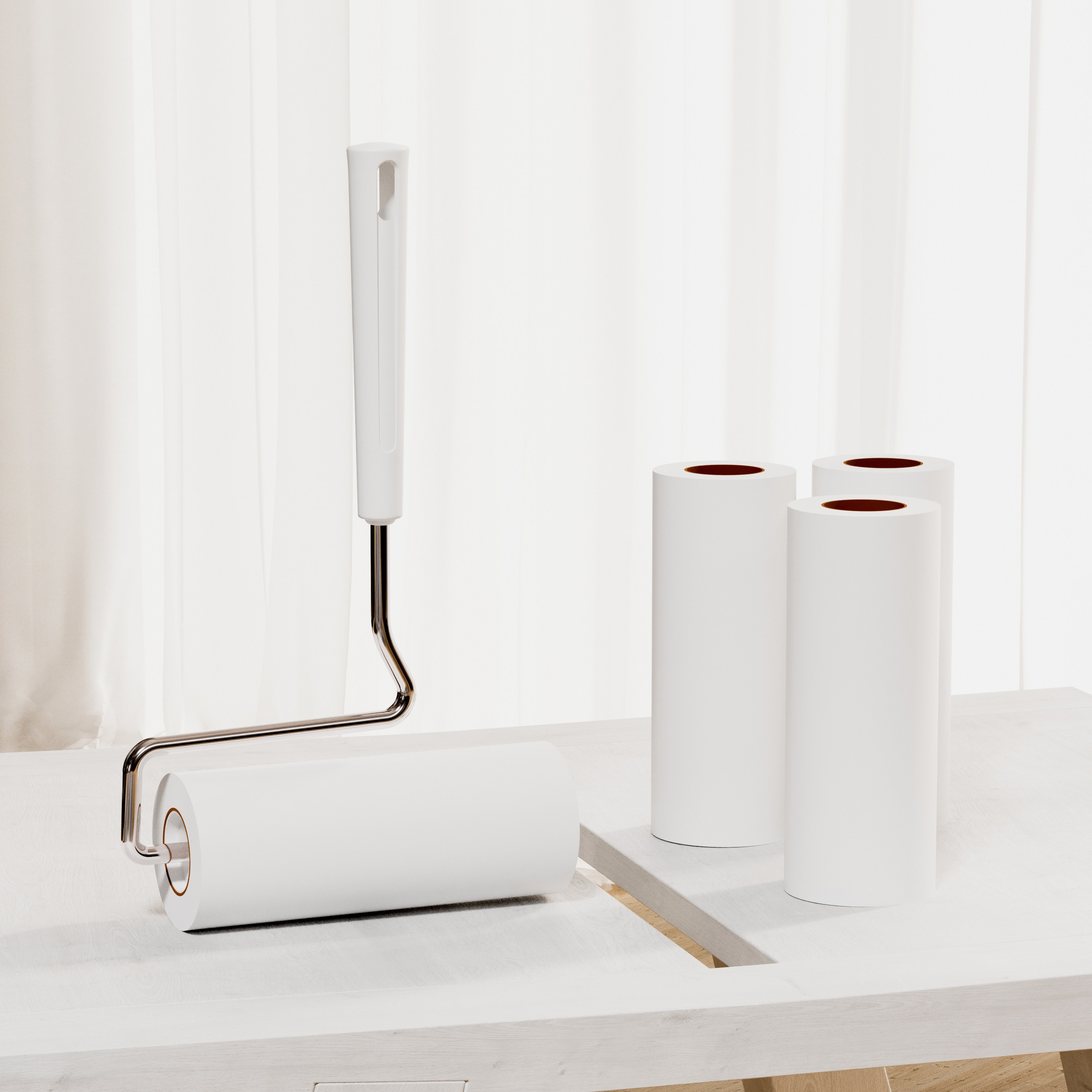 초강력 사선 컷팅 테이프 클리너 세트 + 리필 90회분 4p, 1세트 14,000원