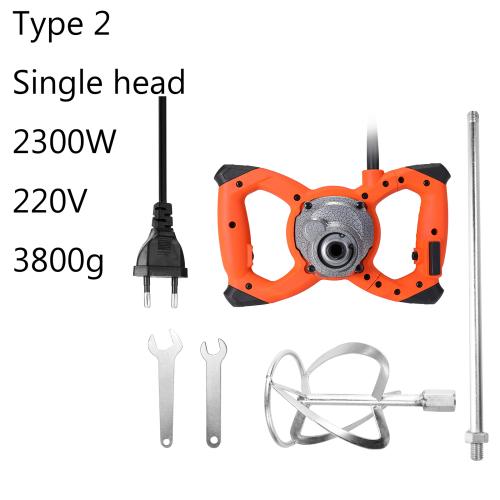 해외 구매대행 안내 믹서기 KKMOON 핸드헬드 전기 믹서 믹싱 머신 페인트 퍼티 콘크리트 원로드 6 속도 옵션 2300W 220V 유의 사항 102,740원