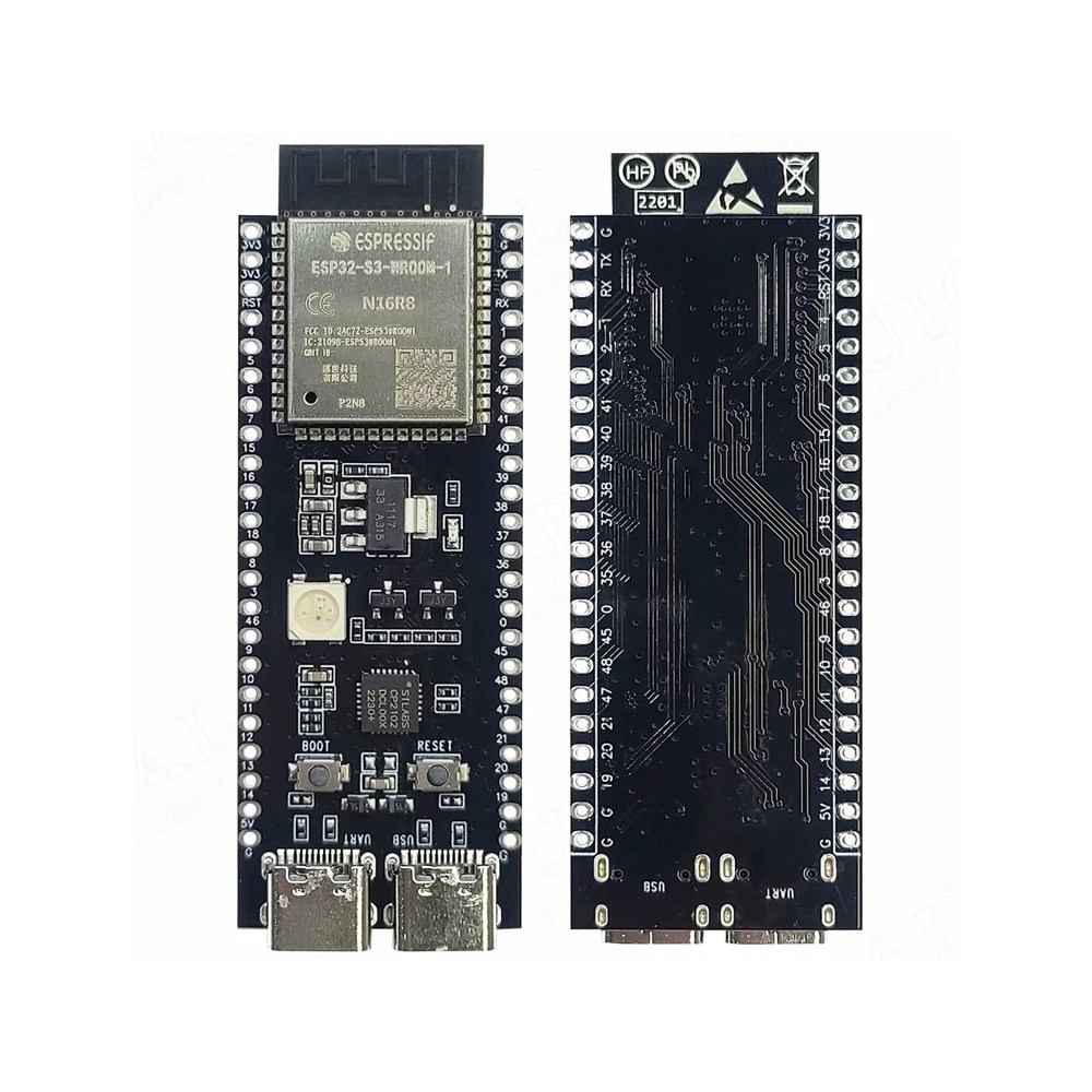 ESP32-S3 USB-C IoT WiFi BLE 듀얼 코어 개발 보드 N16R8 26,430원