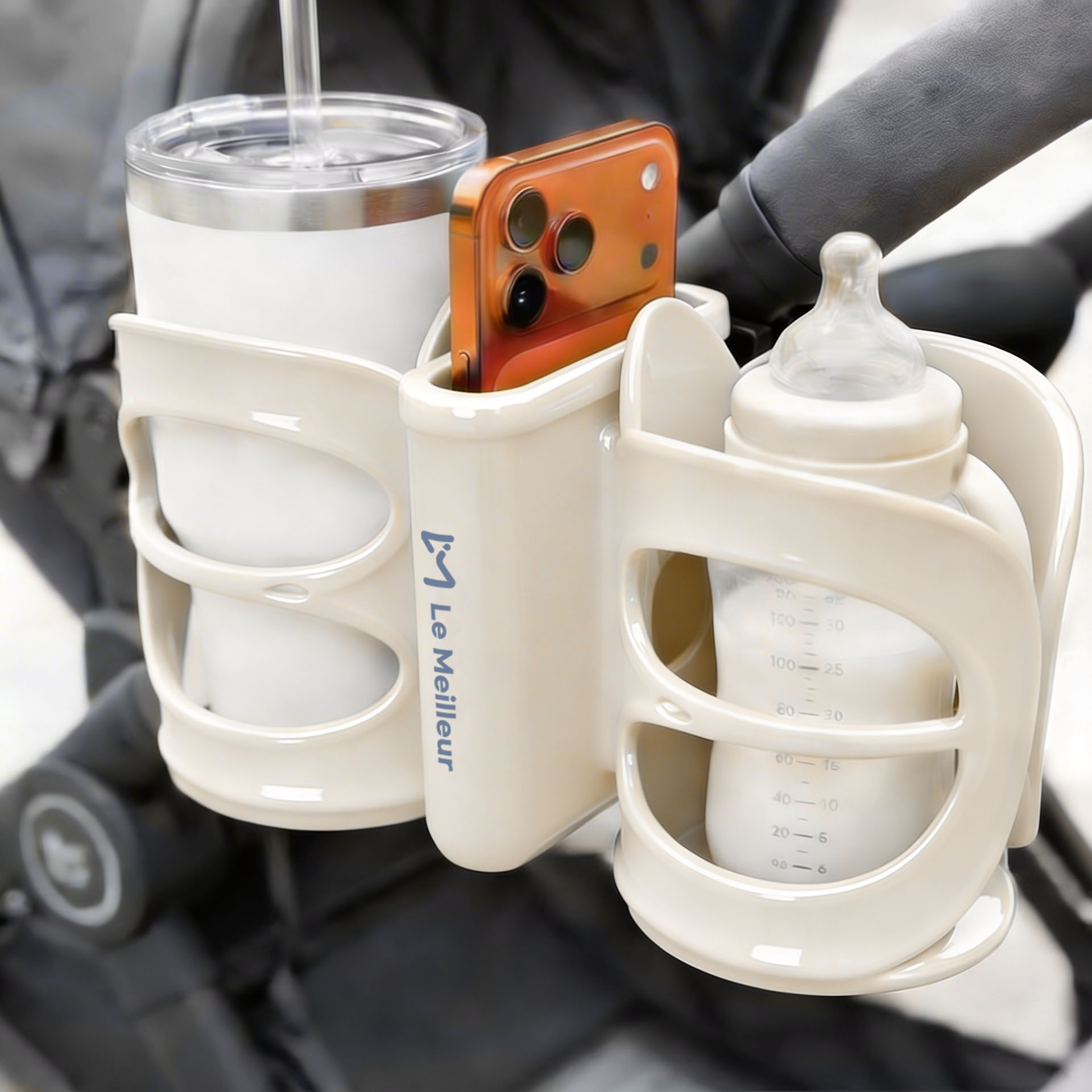 르메이어 3in1 유모차 컵홀더 핸드폰 스마트폰 거치대 2구 20,430원